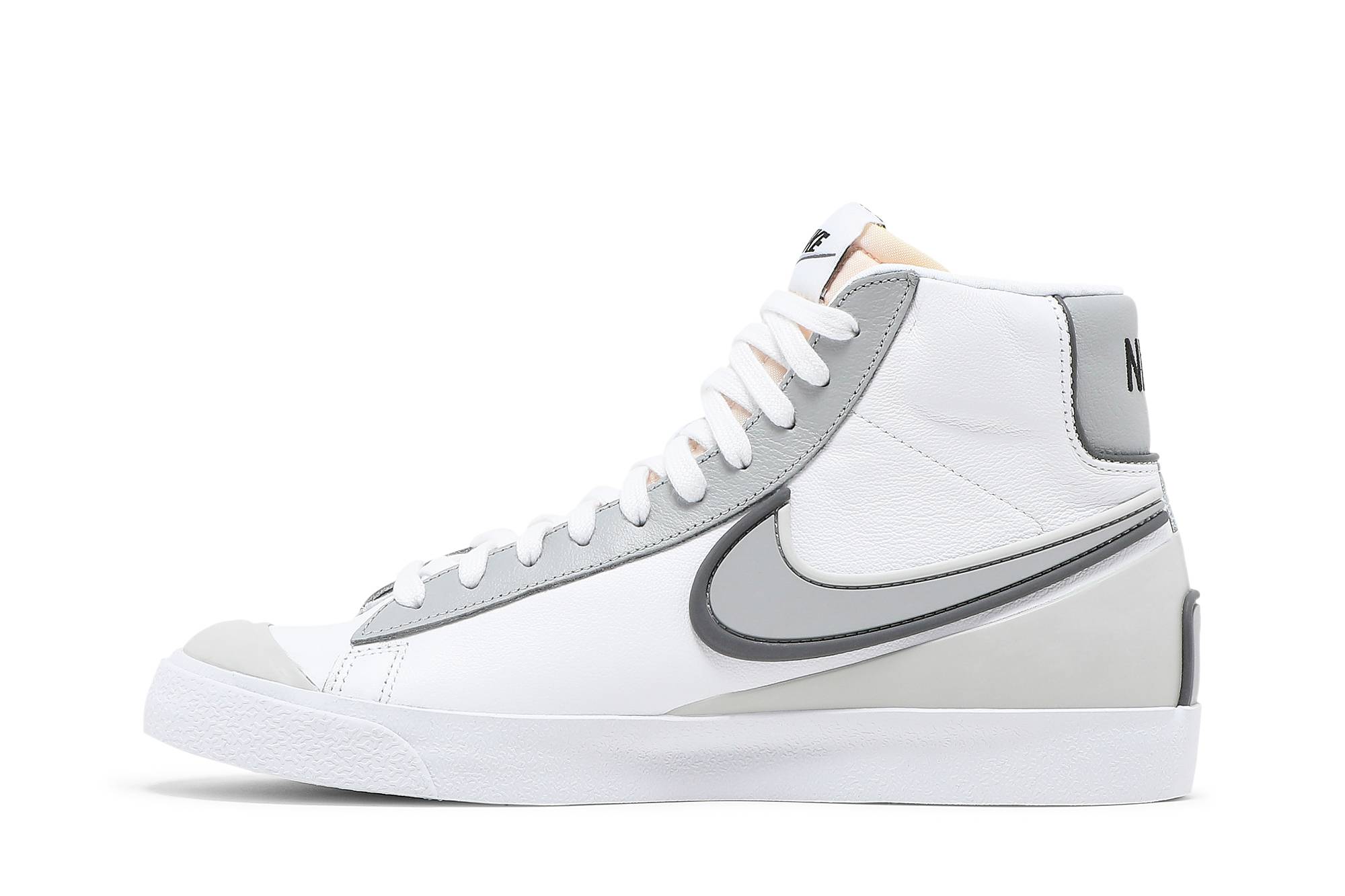 Lookbook 耐克Blazer Mid '77 Infinite 白色铁灰色 DA7233-103