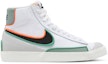 Buy Nike Blazer Mid 77 復古休閒 中筒 滑板鞋 男女同款 白灰綠