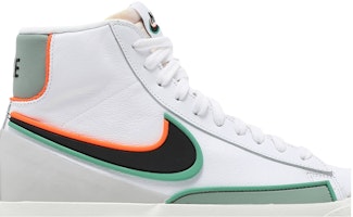 Nike Blazer Mid 77 復古休閒 中筒 滑板鞋 男女同款 白灰綠 Order Nike Blazer Mid 77 復古休閒 中筒 滑板鞋 男女同款 白灰綠