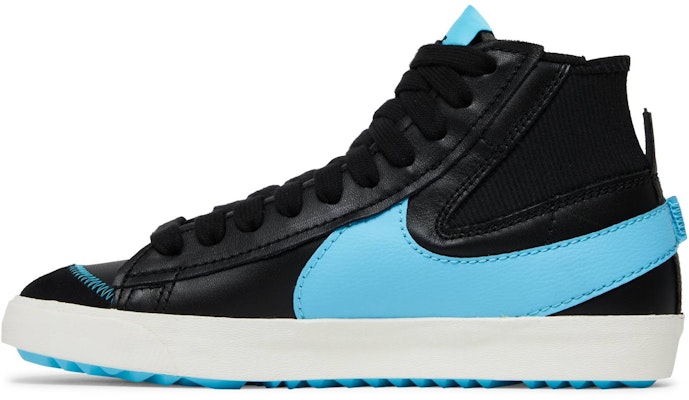 Nike Blazer Mid '77 Jumbo 'Hitam Baltic Biru' FD0278-001 Lookbook Nike Blazer Mid '77 Jumbo 'Hitam Baltic Biru' FD0278-001