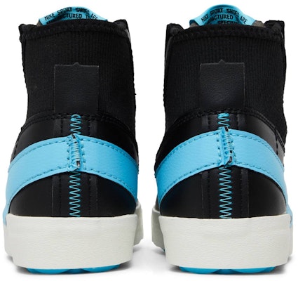 Nike Blazer Mid '77 Jumbo 'Hitam Baltic Biru' FD0278-001 Details for Nike Blazer Mid '77 Jumbo 'Hitam Baltic Biru' FD0278-001