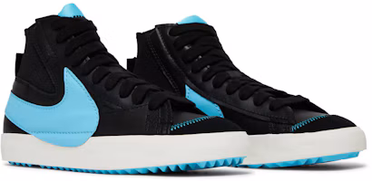 Cheap Nike Blazer Mid ''77 Jumbo ''Schwarz Baltic Blau'' FD0278-001