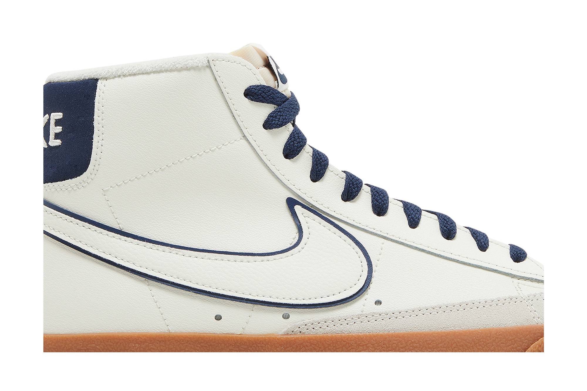 Order 耐克Blazer Mid '77 高端款 'Sail Navy Gum' DQ7672-100