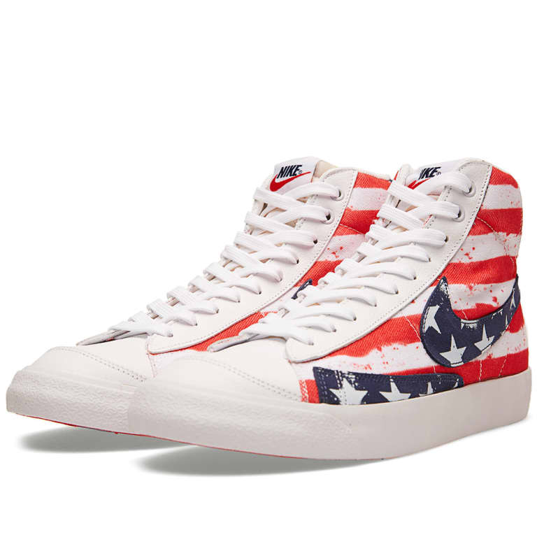 Shop 耐吉 Blazer Mid '77 高級復古獨立日款 537327-109