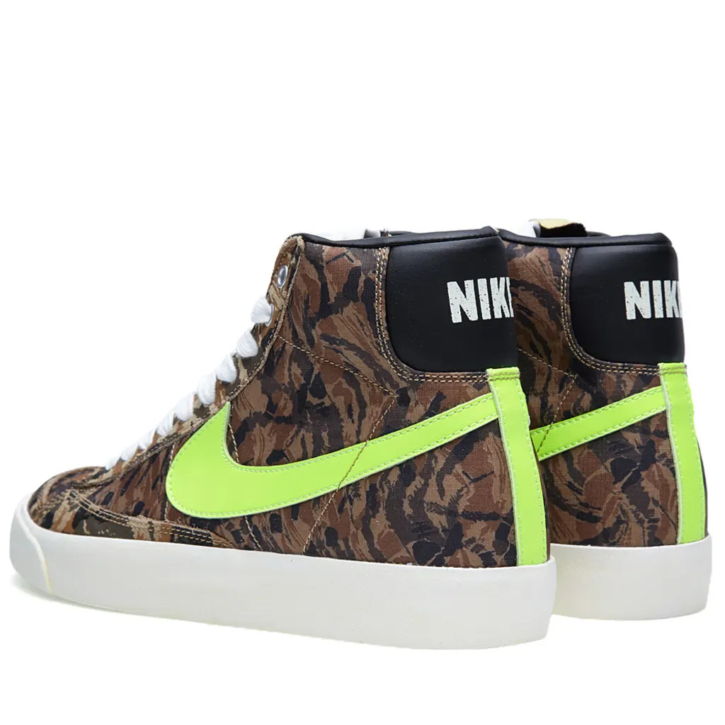 Lookbook Nike Blazer Mid 萬用休閒 輕鬆舒適 透氣防滑耐磨 中筒 滑板鞋 男款 深棕色