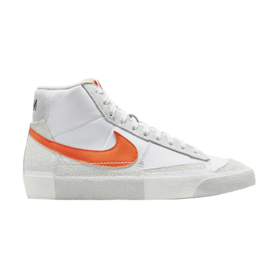 Nike Blazer Mid '77 Pro Club 'Remastered - White Safety Orange'