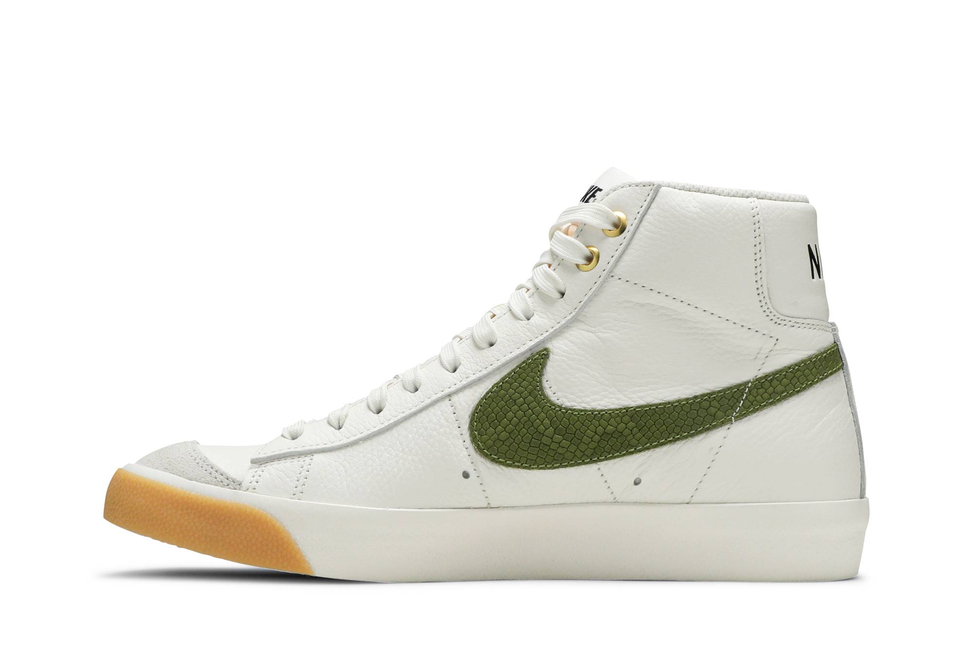 Lookbook Nike Blazer Mid '77 Vintage 'Kulit Ular Asparagus' DC1706-100