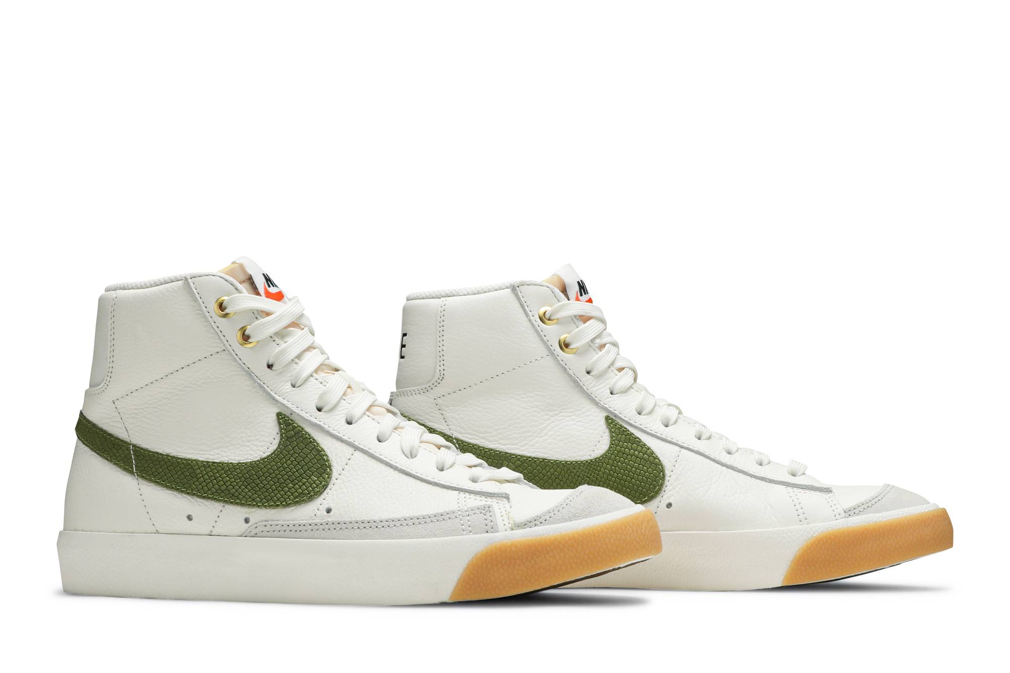 Cheap Nike Blazer Mid '77 Vintage 'Kulit Ular Asparagus' DC1706-100