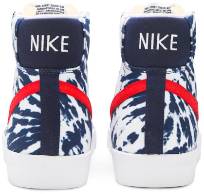 Nike Blazer Mid '77 Vintage 'Biru Tie-Dye' CZ7874-600 Details for Nike Blazer Mid '77 Vintage 'Biru Tie-Dye' CZ7874-600