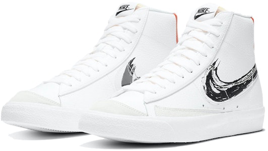 Nike Blazer Mid '77 Vintage 'Brushstroke' Lelaran Klasik DC4838-100 Lookbook Nike Blazer Mid '77 Vintage 'Brushstroke' Lelaran Klasik DC4838-100