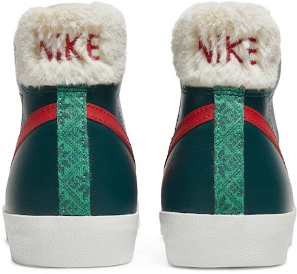 Nike Blazer Mid '77 Vintage 'Christmas Sweater' DC1619-300 Details for Nike Blazer Mid '77 Vintage 'Christmas Sweater' DC1619-300