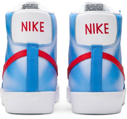 Nike Blazer Mid '77 Vintage 'New Jersey Nets Hardwood Classics' DC1405-400 Details for Nike Blazer Mid '77 Vintage 'New Jersey Nets Hardwood Classics' DC1405-400