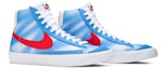 Cheap Nike Blazer Mid '77 Vintage 'New Jersey Nets Hardwood Classics' Klasik. DC1405-400