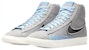 Nike Blazer Mid '77 Vintage 'Particle Grey Denim' Lelaki Kasual Retro. DJ4648-073