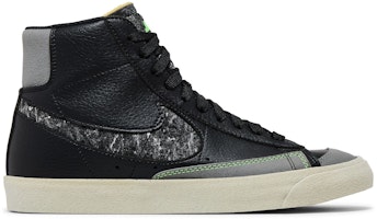Nike Blazer Mid '77 Vintage 'Recycled Wool Pack - Black Electric Green' CW6726-001 Nike Blazer Mid '77 Vintage 'Recycled Wool Pack - Black Electric Green' CW6726-001
