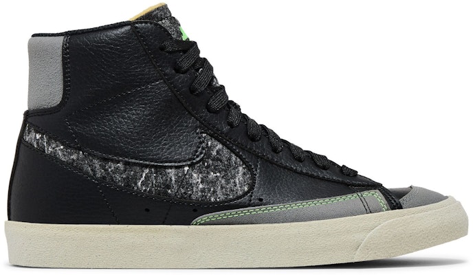 Nike Blazer Mid '77 Vintage 'Recycled Wool Pack - Black Electric Green' CW6726-001 Buy Nike Blazer Mid '77 Vintage 'Recycled Wool Pack - Black Electric Green' CW6726-001