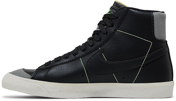 Nike Blazer Mid '77 Vintage 'Recycled Wool Pack - Black Electric Green' CW6726-001 Lookbook Nike Blazer Mid '77 Vintage 'Recycled Wool Pack - Black Electric Green' CW6726-001