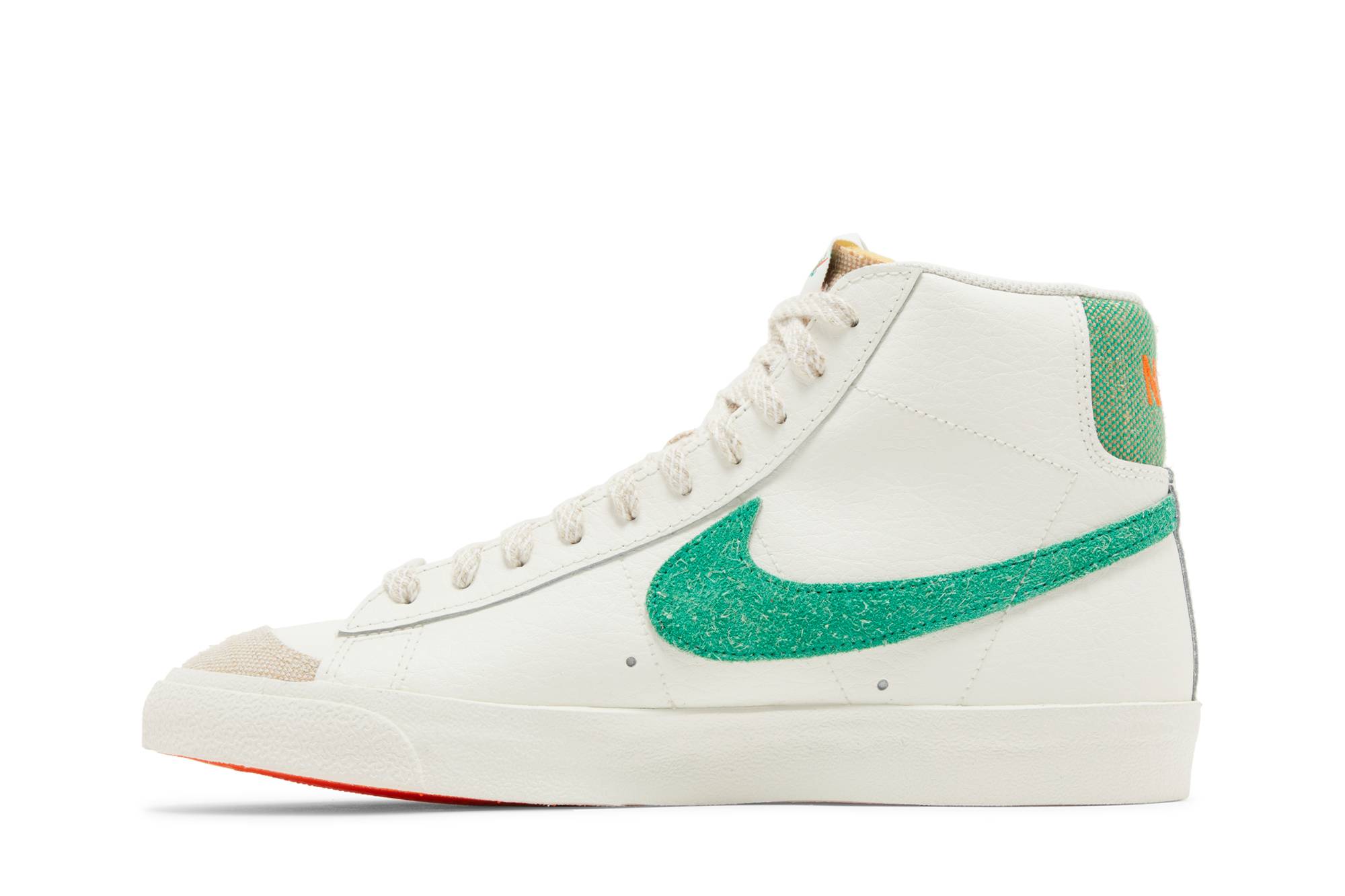 Lookbook Nike Blazer Mid '77 Vintage 'Sail Stadium Green' Pria Wanita FD0759-133