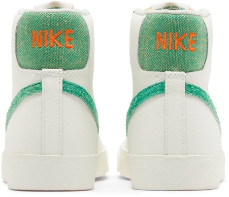 Nike Blazer Mid '77 Vintage 'Sail Stadium Green' Pria Wanita FD0759-133 Details for Nike Blazer Mid '77 Vintage 'Sail Stadium Green' Pria Wanita FD0759-133