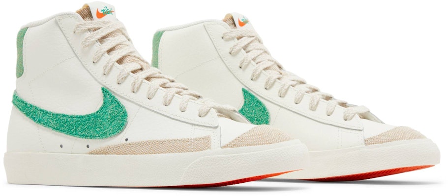 Nike Blazer Mid '77 Vintage 'Sail Stadium Green' Pria Wanita FD0759-133 Cheap Nike Blazer Mid '77 Vintage 'Sail Stadium Green' Pria Wanita FD0759-133