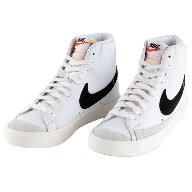 Shop Nike Blazer Mid '77 Vintage 'White Black' BQ6806-100