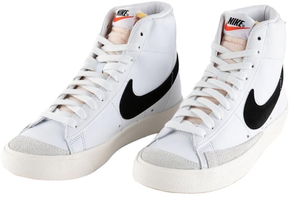 Nike Blazer Mid '77 Vintage 'White Black' BQ6806-100 Shop Nike Blazer Mid '77 Vintage 'White Black' BQ6806-100