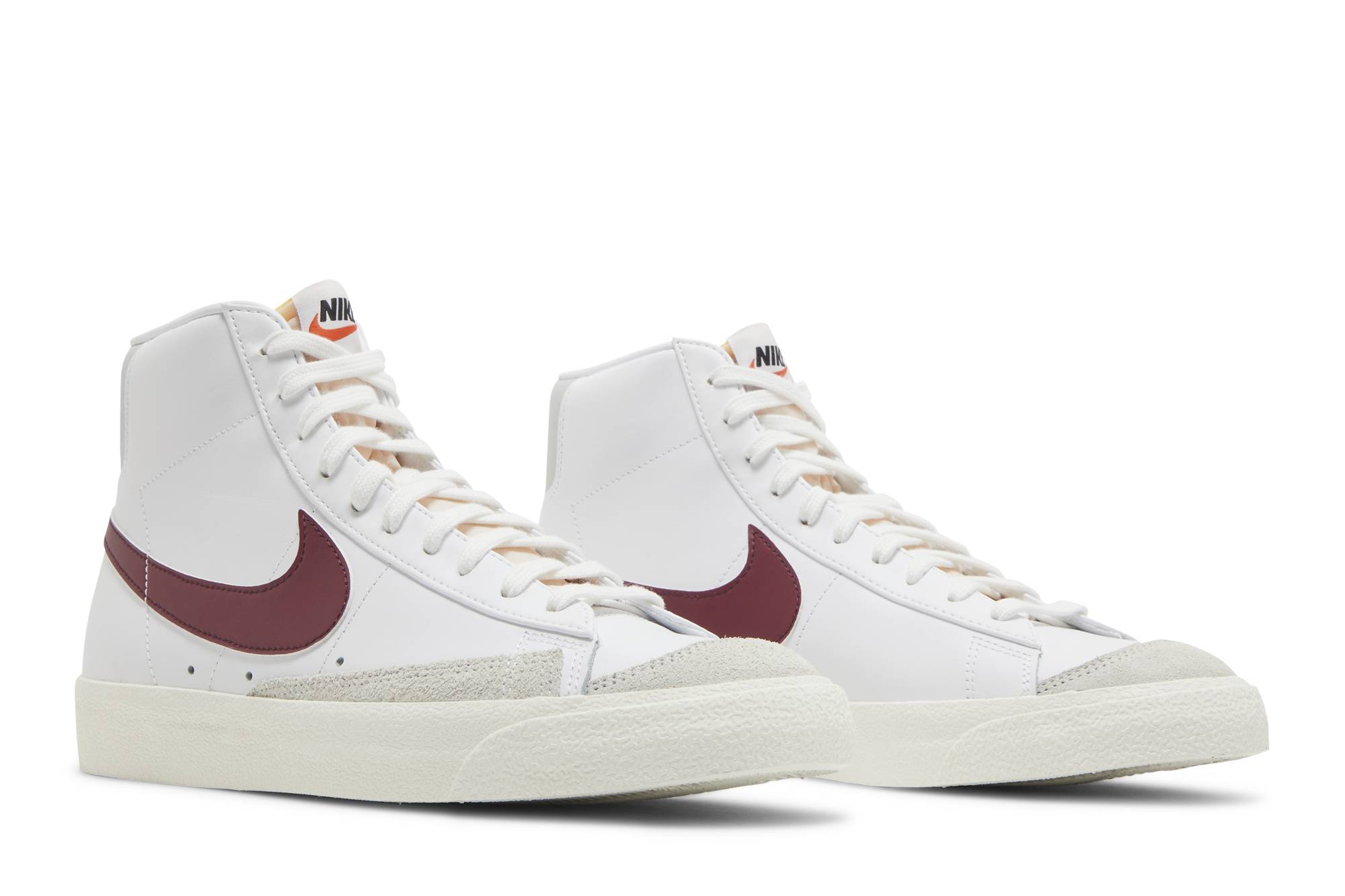 Cheap 나이키 블레이저 미드 '77 빈티지 '화이트 다크 비트루트' BQ6806-120