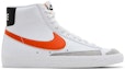 Buy 耐克Blazer Mid '77 复古款 白色安全橙 BQ6806-123