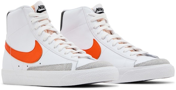 耐克Blazer Mid '77 复古款 白色安全橙 BQ6806-123 Cheap 耐克Blazer Mid '77 复古款 白色安全橙 BQ6806-123