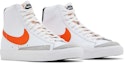 Cheap 耐克Blazer Mid '77 复古款 白色安全橙 BQ6806-123
