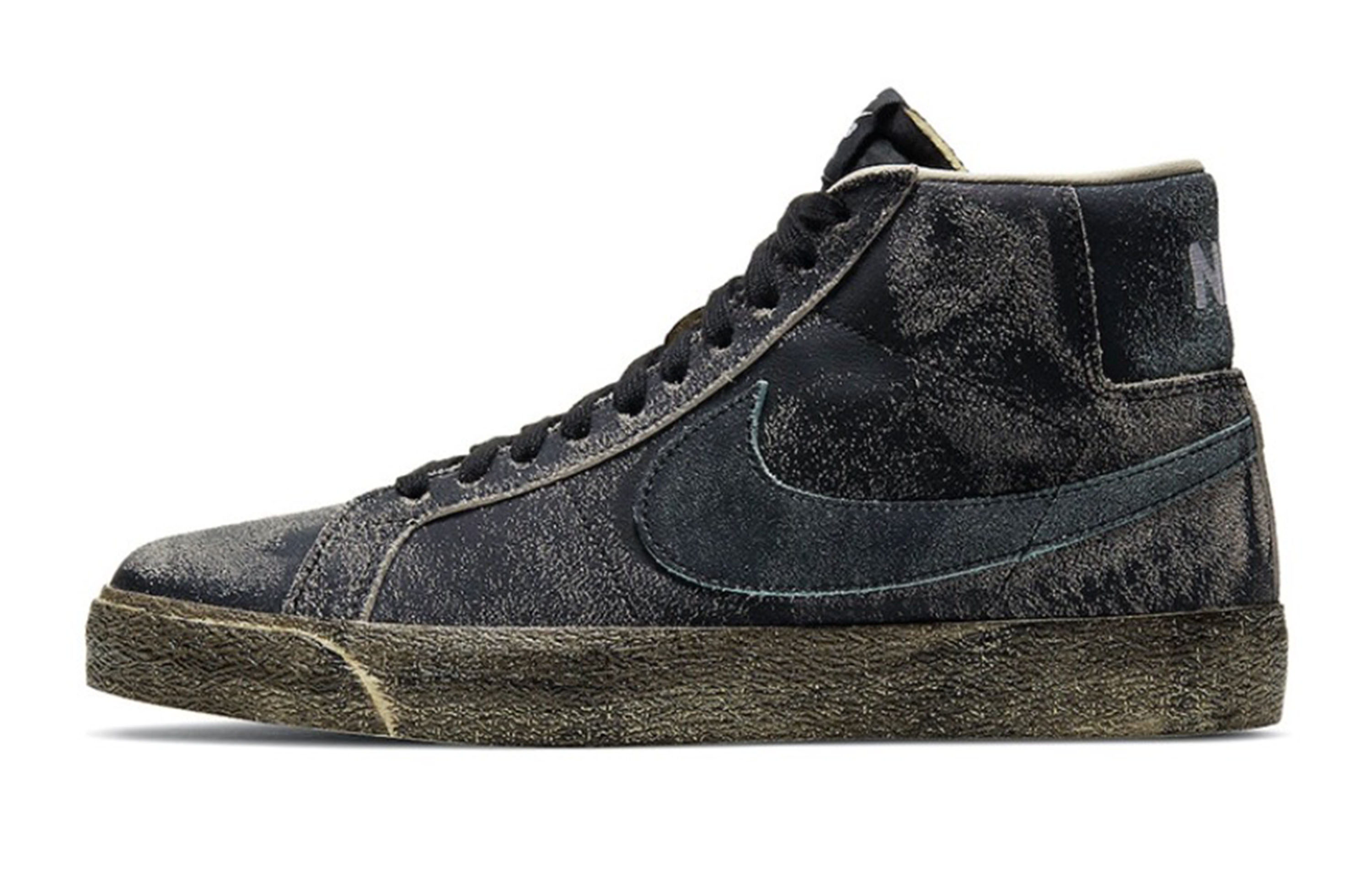 Details for Nike Blazer Mid 'Negro Desgastado Slime Fantasma Halloween' DA1839-001-486711