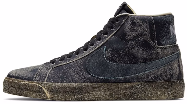 Nike Blazer Mid 'Hitam Pudar Slime Hantu Halloween' DA1839-001-486711 Details for Nike Blazer Mid 'Hitam Pudar Slime Hantu Halloween' DA1839-001-486711