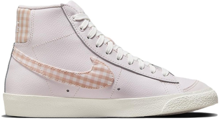 Nike Blazer Mid 防滑耐磨 中筒 滑板鞋 男士 粉紅色 Order Nike Blazer Mid 防滑耐磨 中筒 滑板鞋 男士 粉紅色