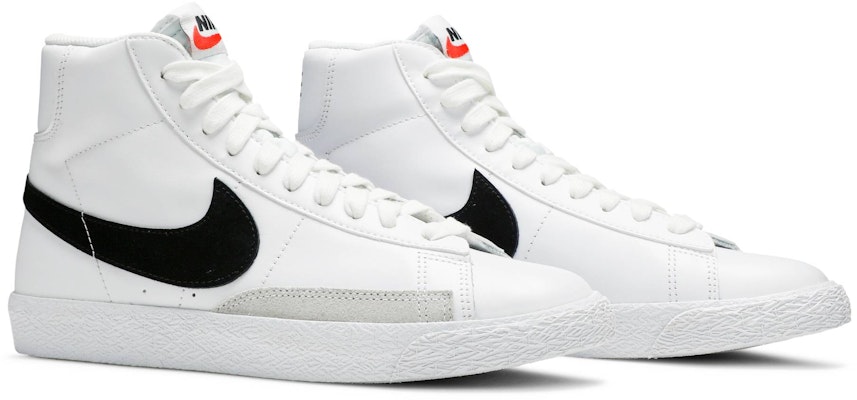 (大童款) Nike Blazer Mid 'White Black' CZ7531-100 Cheap (大童款) Nike Blazer Mid 'White Black' CZ7531-100
