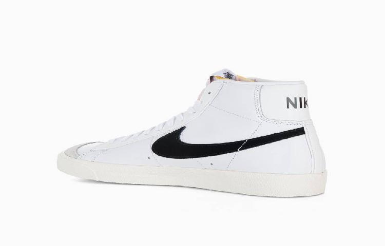 Nike Blazer Mid 'White Black Leather' 圖 5