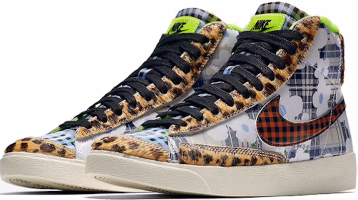 Nike Blazer Mid Gel 'Wid Print - Bunga Flanel' CJ4239-981 Lookbook Nike Blazer Mid Gel 'Wid Print - Bunga Flanel' CJ4239-981
