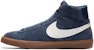 Kasut Nike Blazer Mid Retro Skateboarding Biru Navy 371761-406