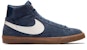 Kasut Nike Blazer Mid Retro Skateboarding Biru Navy 371761-406