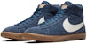Kasut Nike Blazer Mid Retro Skateboarding Biru Navy 371761-406