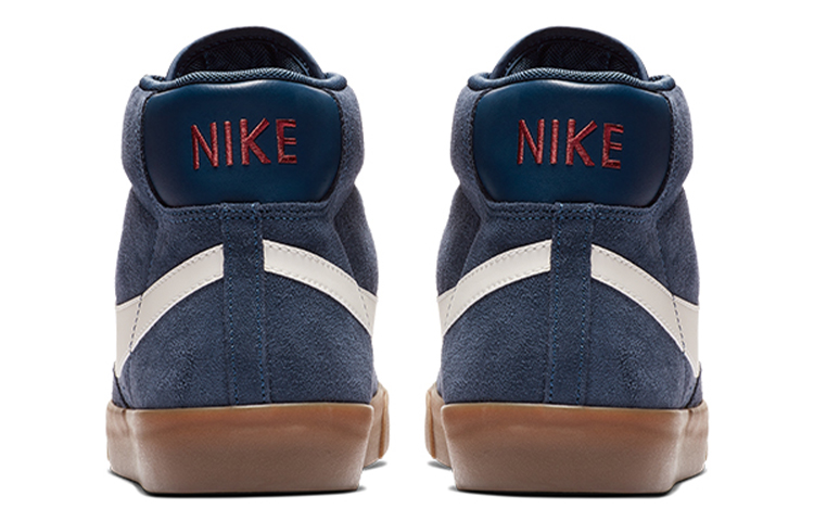 Shop ナイキ ブレーザー MID レトロ ネイビー (Nike Blazer MID Retro Navy) 371761-406