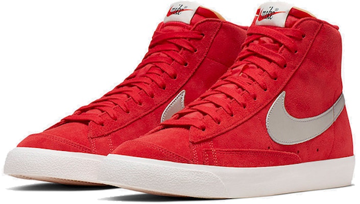 耐克 Blazer Mid 复古版 '大学红' CJ9693-600 Lookbook 耐克 Blazer Mid 复古版 '大学红' CJ9693-600