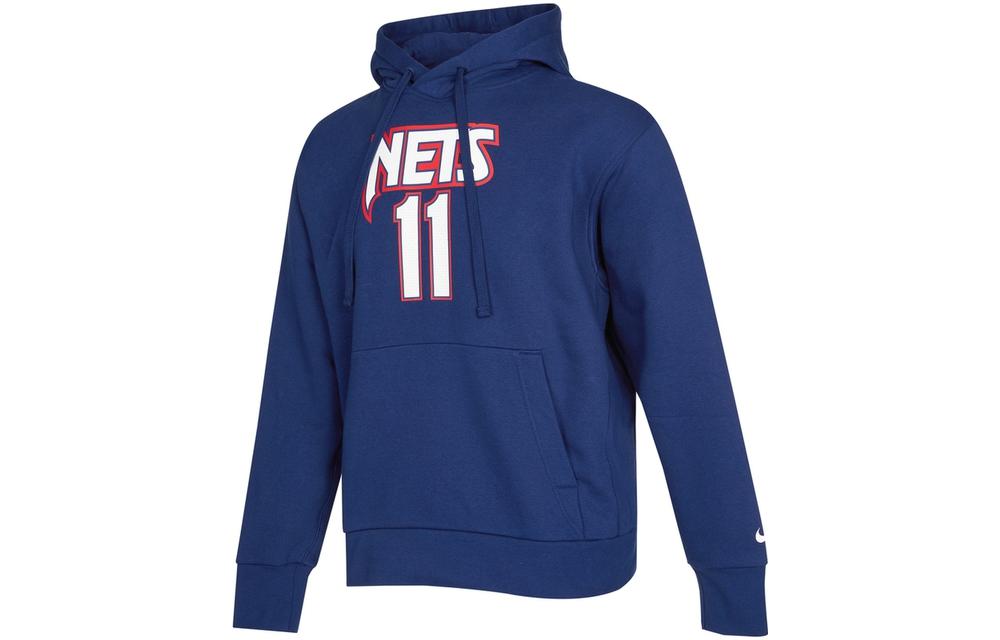 Nike Blue Alphabet Graphic Pullover Hoodie DB2255-493
