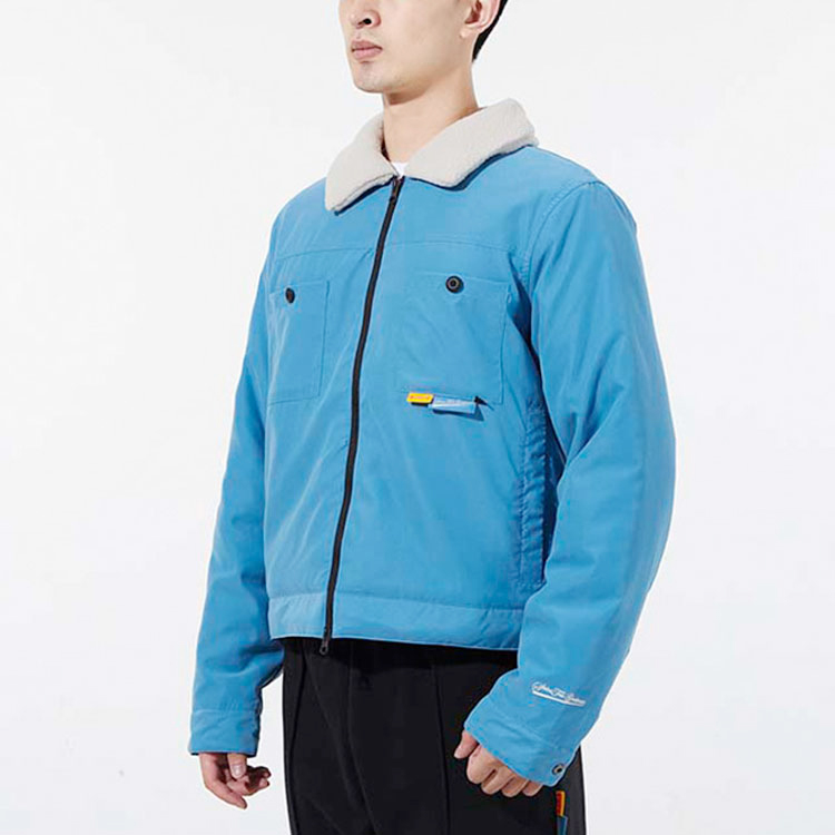 Purchase Nike 藍色運動棉質翻領外套 DA6716-469