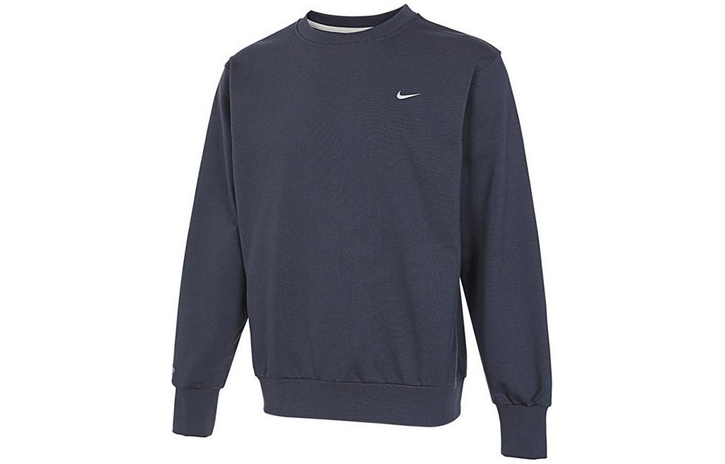Nike Blue Crewneck Basketball Pullover with Solid Logo Design DQ5821-437