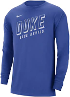 Nike Blue Crewneck Letter Print Long Sleeve T-Shirt FD4819-480 Nike Blue Crewneck Letter Print Long Sleeve T-Shirt FD4819-480