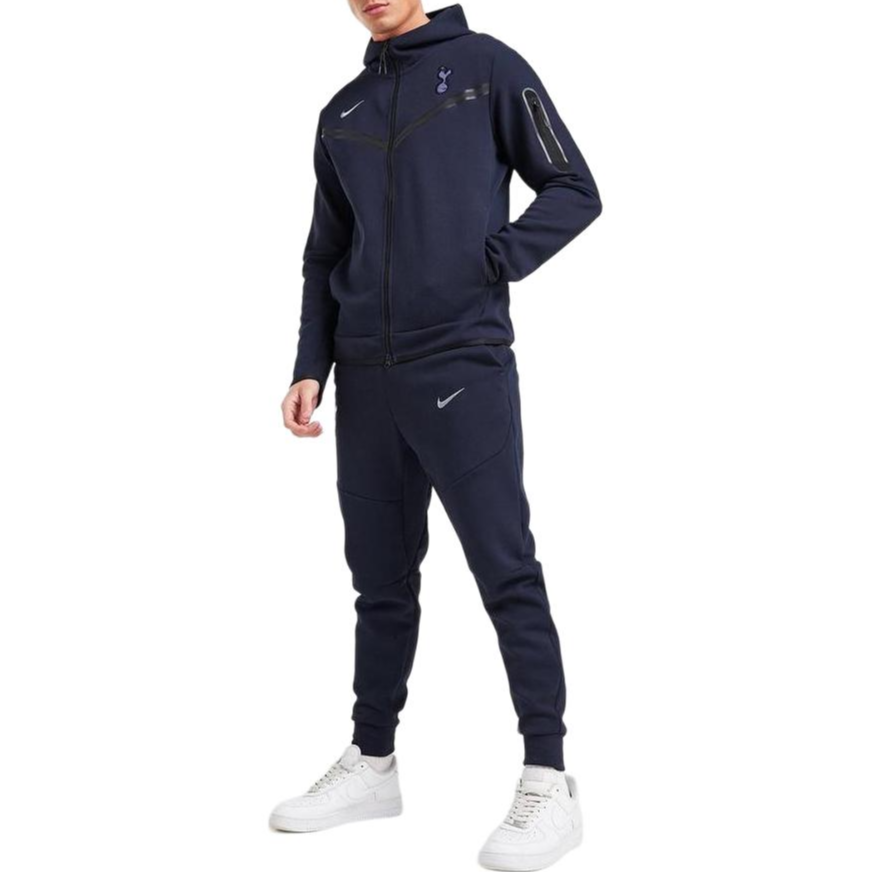 Nike Blue Logo Pattern Full-Zip Hooded Jacket with Long Sleeves DV4829-459 圖 4