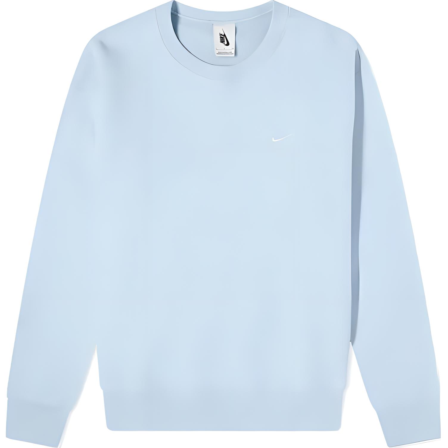 Nike Blue Oversized Crewneck Pullover Sweatshirt CV0554-436