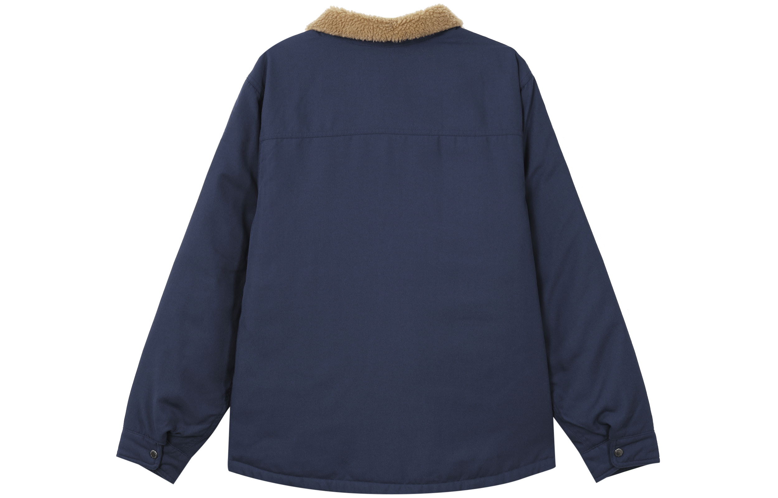 Nike Blue Polo Collar Jacket with Solid Logo Print DQ6329-410 圖 3