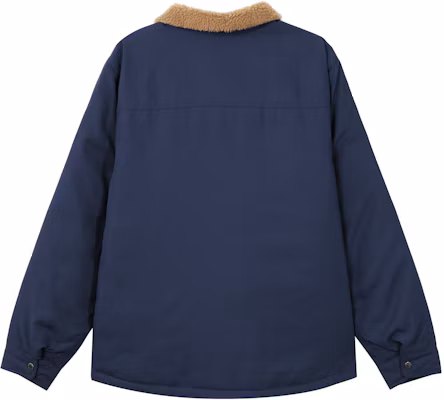 Nike Blue Polo Collar Jacket with Solid Logo Print DQ6329-410 Lookbook Nike Blue Polo Collar Jacket with Solid Logo Print DQ6329-410