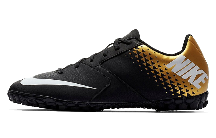 Nike BombaX TF Turf 'Black White Gold' 826486-077